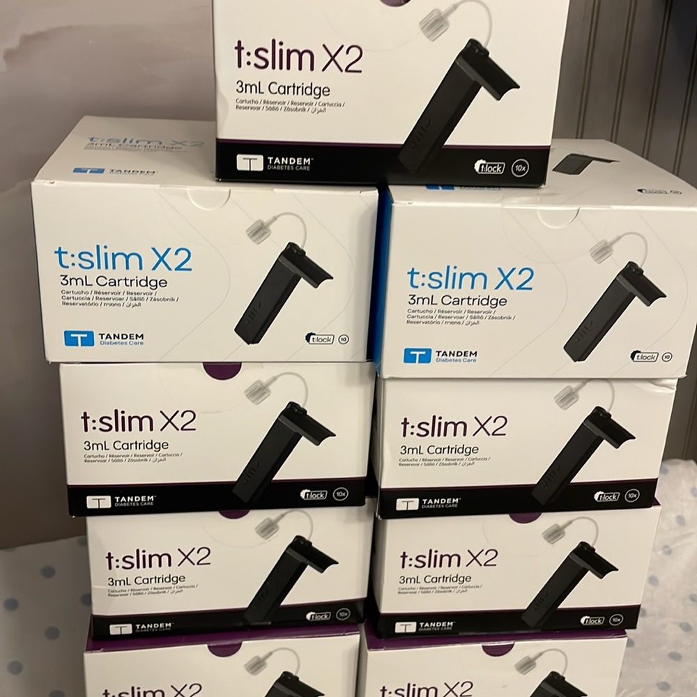 10 box new Tandem t:slim X2 3mL Cartridge - Picture 2 of 4